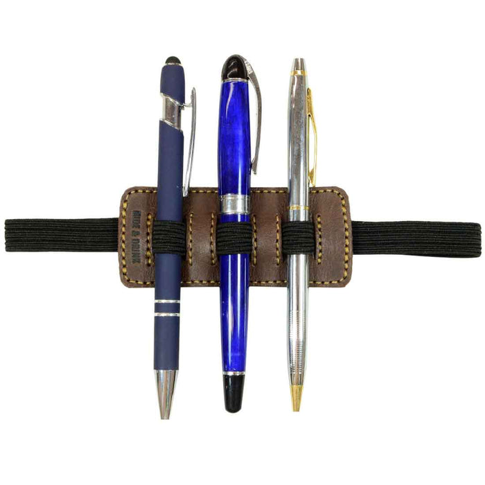 Pen Holder W/Adjustable Band - Stockyard X 'The Leather Store'
