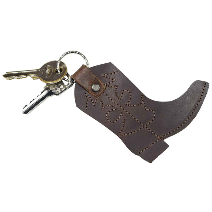 Western Boot Keychain - Stockyard X 'The Leather Store'