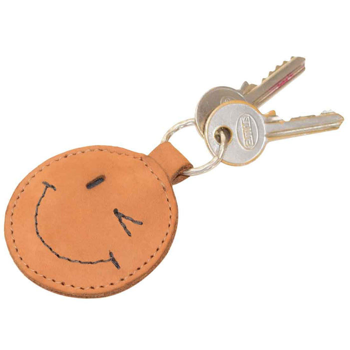 Winking Face Keychain - Stockyard X 'The Leather Store'