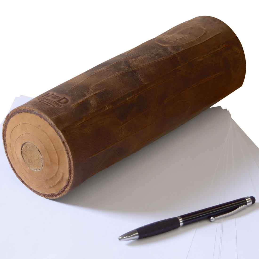 Decorative Wood Log - Stockyard X 'The Leather Store'